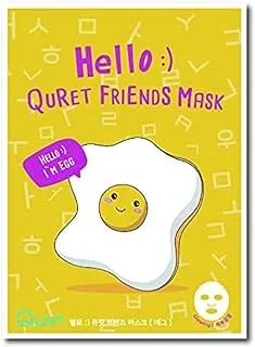 Hello Quret Friends Mask - Egg