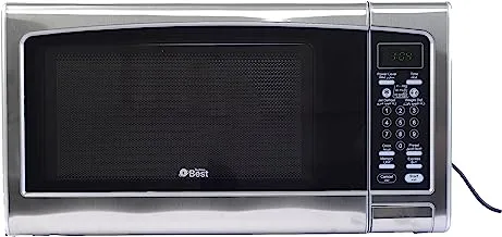TECHNO BEST 30 Liter 900W Microwave Oven with Push Button Control Silver Model No BMW-30LDS