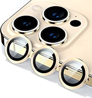 Hyphen Camera Lens Protector for iPhone 14 Pro/Pro Max, Gold