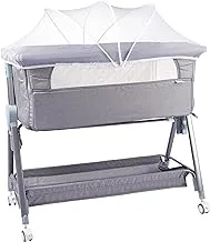 BabyCare Next To Me Bed Grey Color