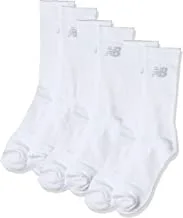 New Balance Unisex PERFORMANCE COTTON CUSHIONED CREW SOCKS 3 PAIR Socks
