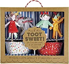 Meri Meri Toot Sweet Children Cupcake Kit 48 Pieces