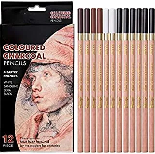 Professional Wood Drawing Sketch Pencil- 12 Pieces