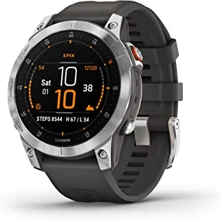 Garmin Epix Gen 2 Smartwatch, Silver Slate One Size