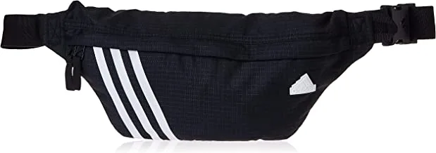 adidas Back to School Waist Bag- BLACK/WHITE