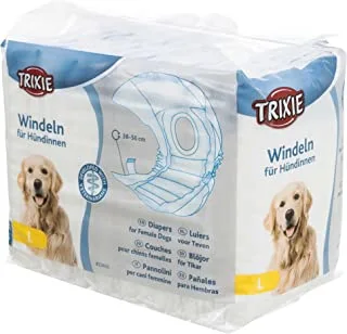 Diapers (nappies) for dogs, L, 12 pcs
