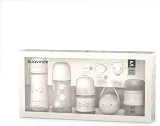 Suavinex S Bonhomia Welcome Baby Set, L3, White