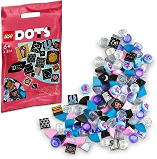 LEGO® DOTS Extra DOTS Series 8 – Glitter and Shine 41803 DIY Decoration Kit (115 Pieces)