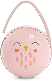 Suavinex S Duo Soother Holder Hygge, L3, Owl Pink
