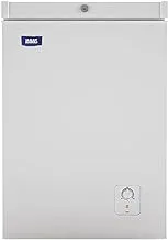 Haas 95 Liter 3.3 Cubic Feet Chest Freezer with Lock System | Model No HFK1130WN with 2 Years Warranty