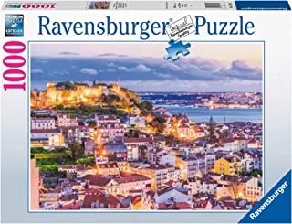 Ravensburger 17183 Lisbon & Sao Jorge Castle 1000 Piece Jigsaw Puzzle for Adults and Kids Age 12 Years Up, Multicoloured