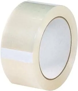 MARKQ Clear Packing Tape, 2 inches x 50 yards Strong Heavy Duty Packaging Tape for Sealing Parcel Boxes, Moving Boxes Houses, Large Postal Bags, Office Supplies [1 Roll]