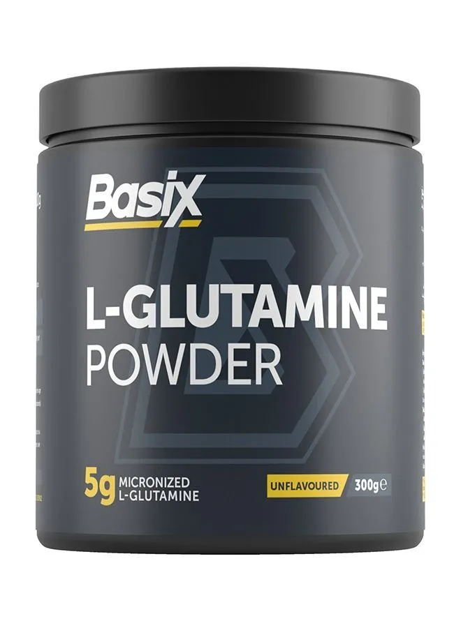 مسحوق Basix L-Glutamine 300g