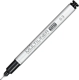 حجم القلم متعدد الخطوط من كوبيك: - 0.3 (أسود)