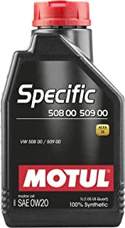Motul 107385 Specific 508 00 509 00 0W20 1L Engine Oil