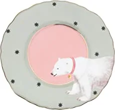 Yvonne Ellen Polar Bear Sandwich Plate, 22 cm Diameter