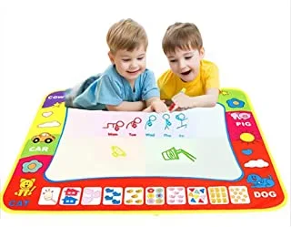 Doodle Mat, Large Aqua Magic Water Drawing Mat for Kids Painting Writing Pad Educational Learning Toys 80cm X 60cm