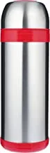 BIG-7 Stainless Steel Vacuum Flask, 1.5 Liter Capacity, Black