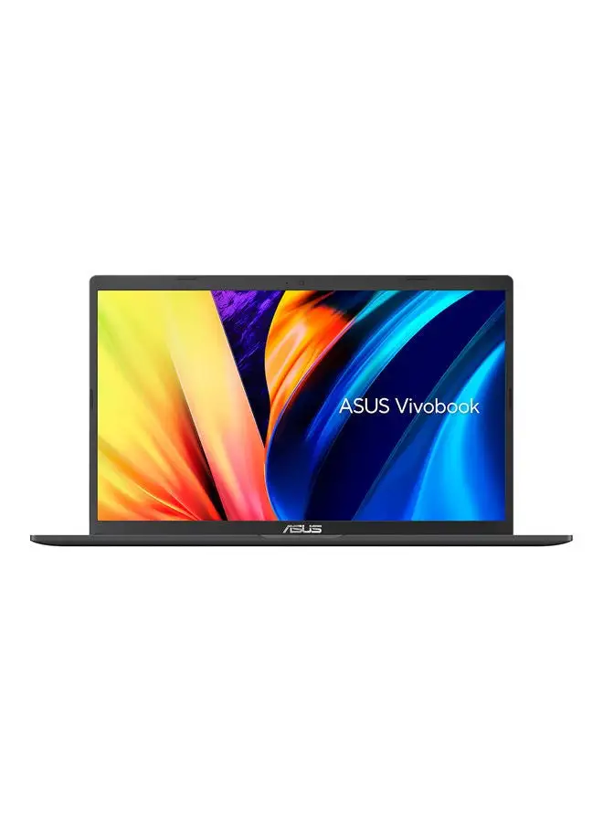 ASUS Vivobook Laptop With 15.6-Inch FHD Display, Core i3-1115G4 Processor / 4GB RAM / 256GB SSD / Win11 Home / Arabic Indie Black
