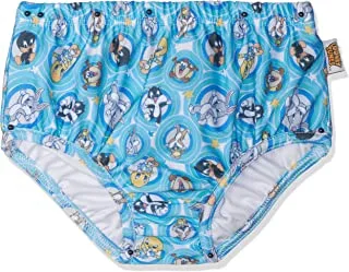 COEGA Baby Boys Swim Diaper-Blue Circles Looney Tunes