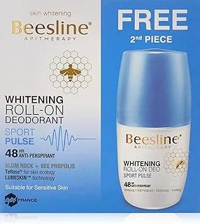 Beesline Whitening Roll On Deodorant Sport Pulse 2x50ML (1+1 Free)