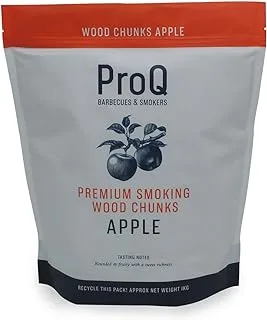 ProQ Smoking Wood Chunks Apple Bag 1kg, S