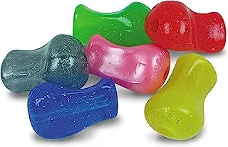 The Pencil Grip Pencil Grips, Universal Ergonomic Writing Aid For Righties And Lefties, Glitter Pencil Grippers, Assorted Colors, 6 Count - TPG-11206