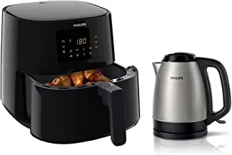 Philips Air Fryer 1.2Kg/6.2L XL with 1.5 Litre Electric Kettle