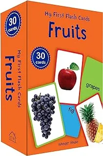 My First Flash Cards Fruits: 30 Early Learning Flash Cards For Kids