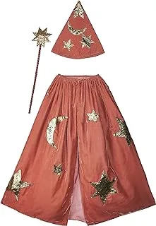 Meri Meri Velvet Wizard Costume, Pink