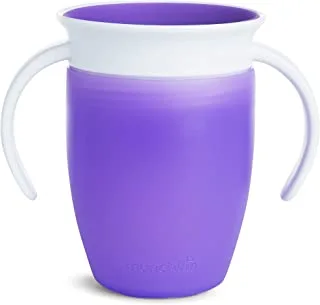 Munchkin Miracle 360° Trainer Cup, 207 ml Capacity, Purple