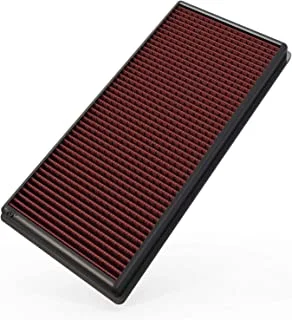 K&N Engine Air Filter: Increase Power & Towing, Washable, Premium, Replacement Air Filter: Compatible with 2009-2018 Land Rover V6/V8 (Discovery, Range Rover, LR4), 33-2446