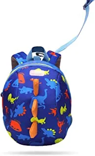 Sunveno Kids Backpack Printed Dinosaur Blue