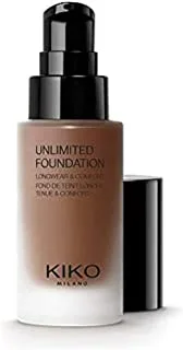 KIKO Milano Unlimited Foundation 9. 5G | Long-Lasting Liquid Foundation 1 Count (Pack of 1)