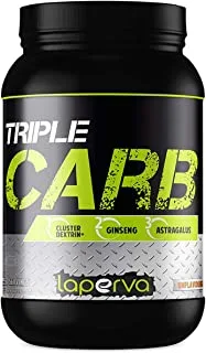 carbohydrate powder supplement | laperva Triple Carb, Intra & Post Workout Carbs Powder, Fuel Training & Recovery, Gluten Free, Sugar Free 2.8LB (50 Servings Unflavored)