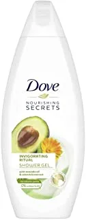 DOVE Body Wash Invigorating Ritual Avocado Oil and Calendula Extract with Loofah, 250ml