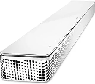 Bose Soundbar 700 ، مكبر صوت ذكي مع صوت محيطي افتراضي ، بلوتوث ، اتصال Wi-Fi و Airplay 2 - Arctic White