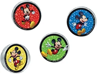 Mickey Mouse Bounce Balls (4 Pcs) -1 Pack