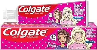 Colgate Kids Girls Fluoride Toothpaste 6+ Barbie, 50Ml