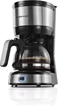 ALSAIF 0.6Liter 750W Electric Coffee Maker, Black E03439 2 Years warranty