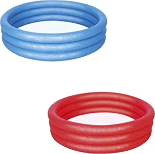 Bestway 3Ring Play Pool 122X25Cm - Assorted Colors