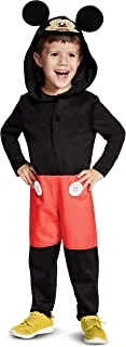 Disguise Disney Mickey Mouse Toddler Boys' Costume, Red, Medium/(3T-4T)