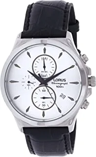 Lorus Classic Man Mens Analog Quartz Watch With Leather Bracelet Rm301Fx9