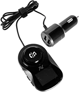 L'avvento FT807 3-in-1 Bluetooth Car Charger, Black
