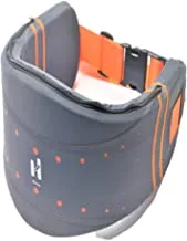 Hirmoz Adjustable Back Floating Foam Swimming Belt By Wave, Gray And Orange, 12yrs+, H-K5027 GO