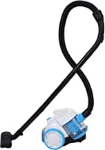Cyclone Vacuum Cleaner - Powerful Suction - Foot On/Off Switch - Combined Floor/Carpet Brush - 1000W - Cyclone Filter - Bagless - Surface Floor Brush - Plastic Tube