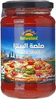 Natureland Pizza Sauce, 340G - Pack of 1
