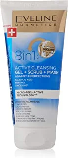 Eveline 8In1 Deep Cleansing Active Gel For Imperfections Facemed+ 150Ml