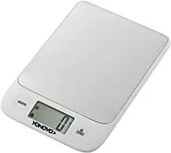 Yonovo Food Scale With Lcd Screen And High Precision Accuracy Rate, For Weight Loss, Baking, Cooking, Keto And Meal Prep - White/Silver