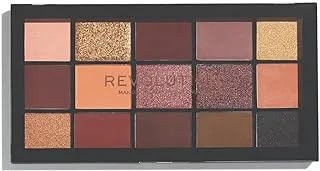 Makeup Revolution Shadow Palette, 15x0.03 oz - Velvet Rose